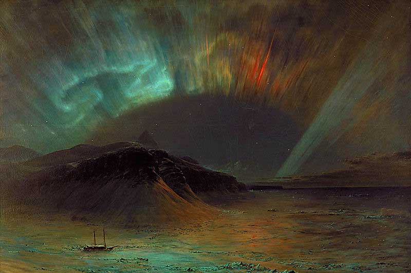 Frederic Edwin Church Aurora Borealis